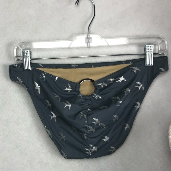 Victoria’s Secret Bird Print Gray Bikini - Picture 3 of 11